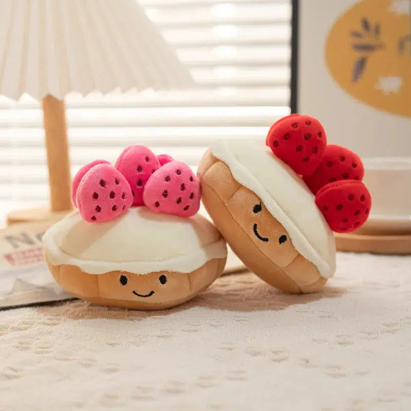Strawberries & Cream Pastry Plush