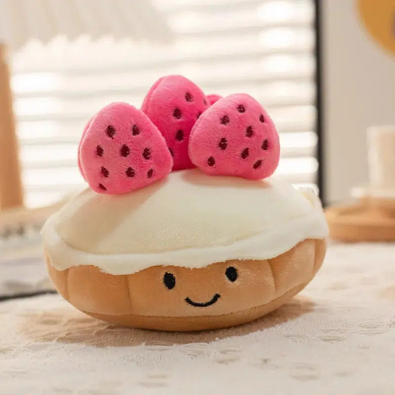 Strawberries & Cream Pastry Plush