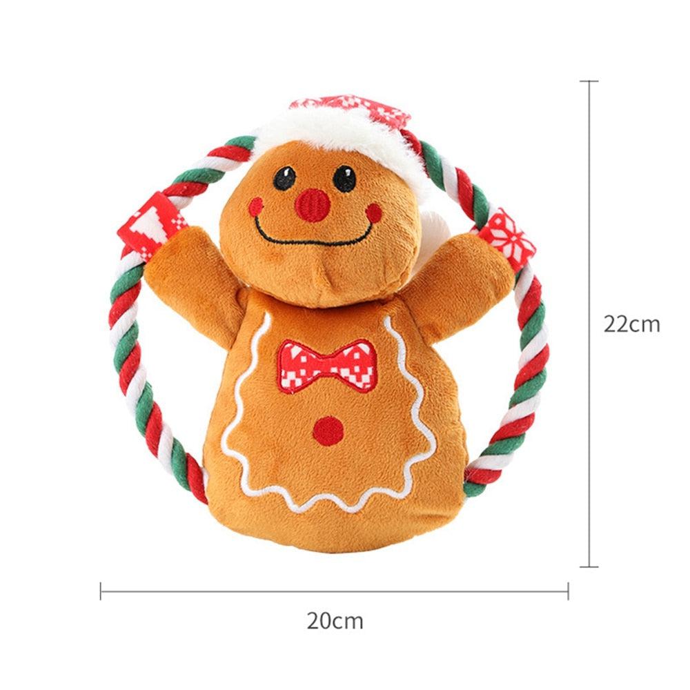 Assorted Christmas Dog Toy Plush