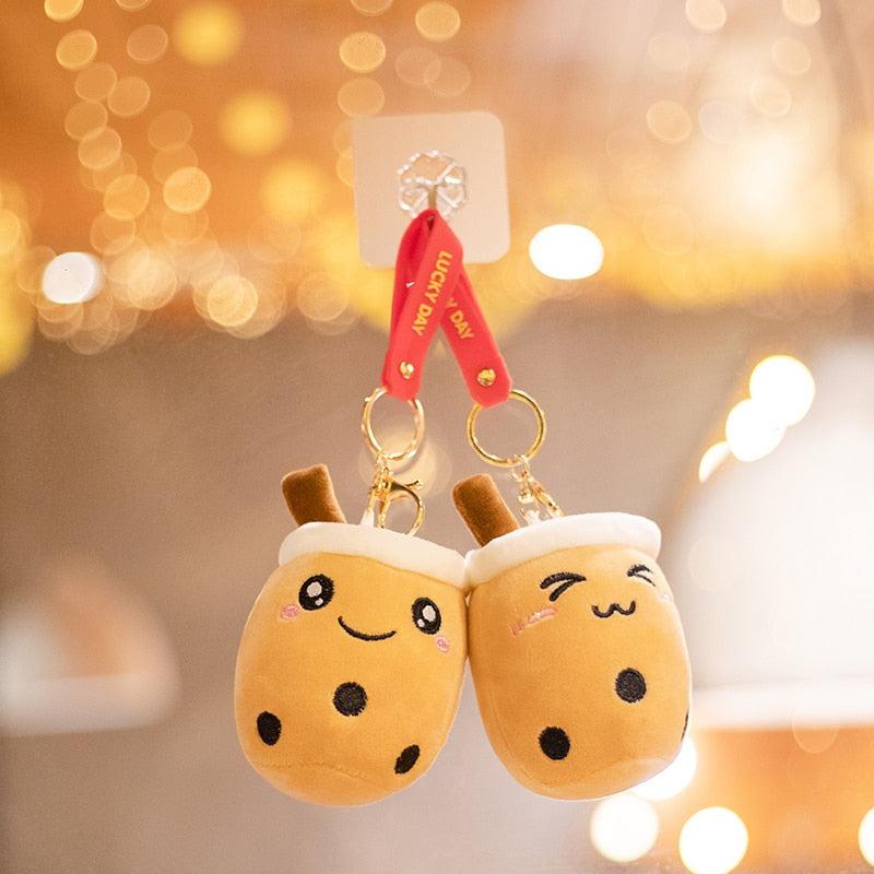Bubble Tea Plush Keyring