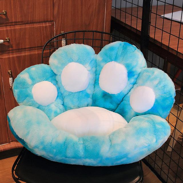 Cat Paw Plush Chair Cushion