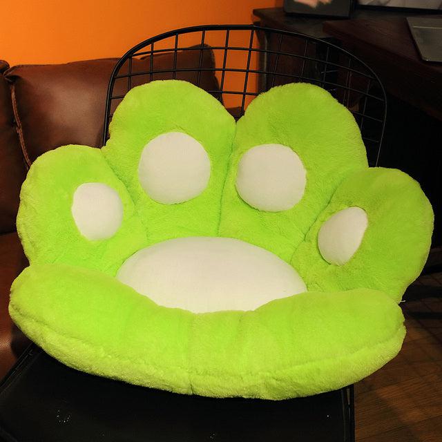 Cat Paw Plush Chair Cushion