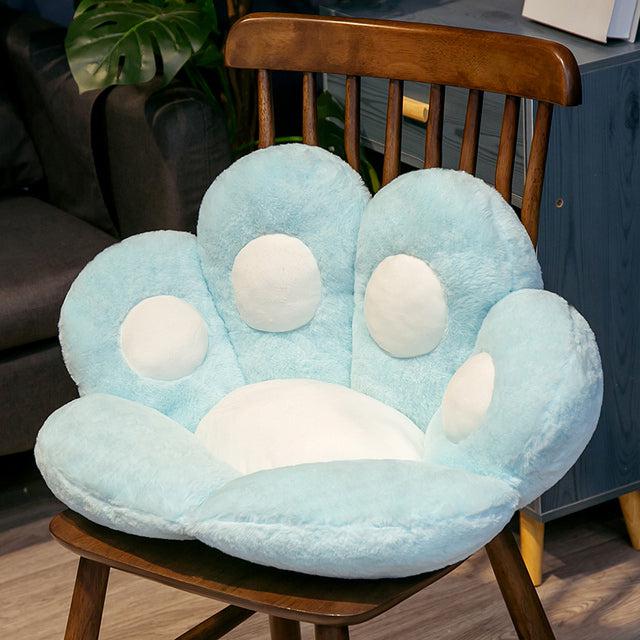 Cat Paw Plush Chair Cushion