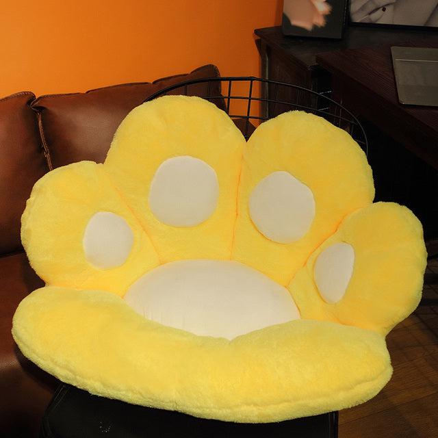 Cat Paw Plush Chair Cushion