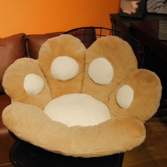Cat Paw Plush Chair Cushion