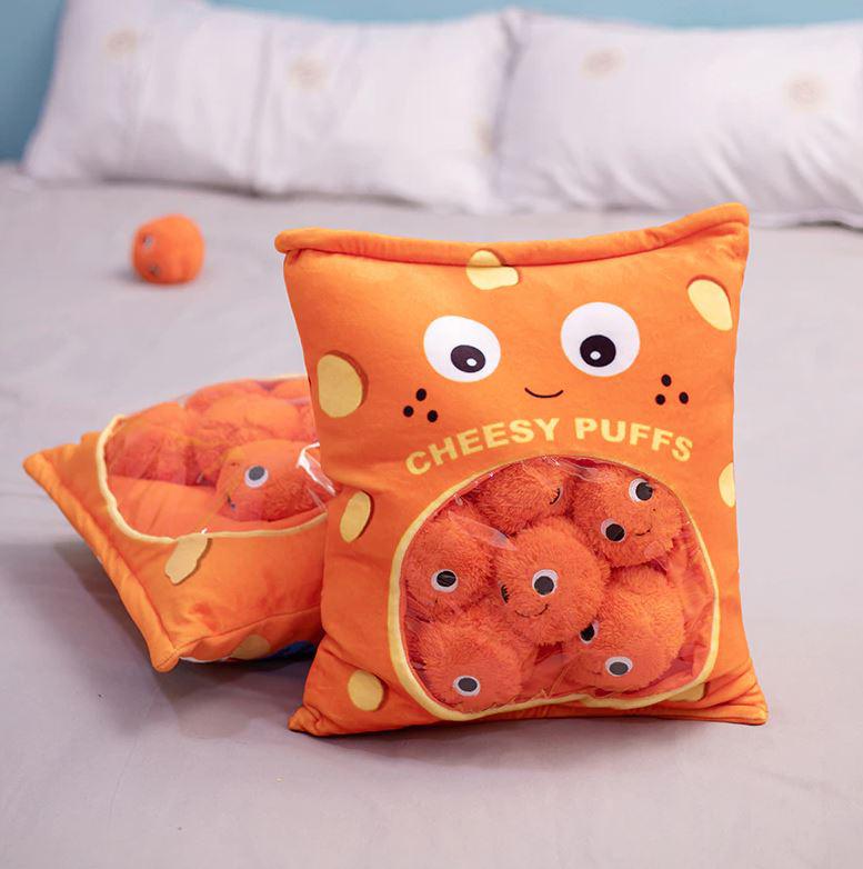 Cheesy Puffs Plush Bag