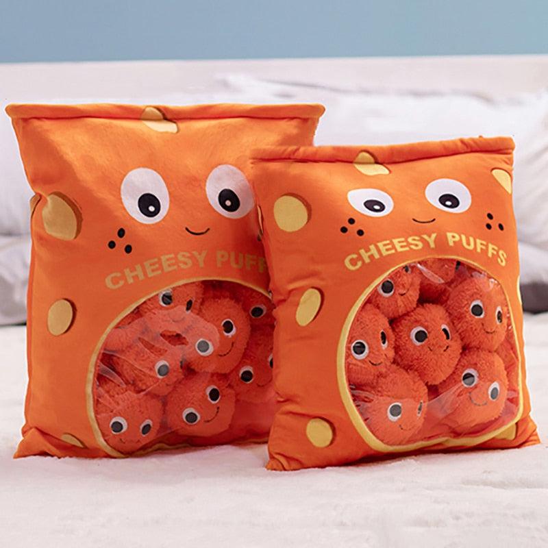 Cheesy Puffs Plush Bag