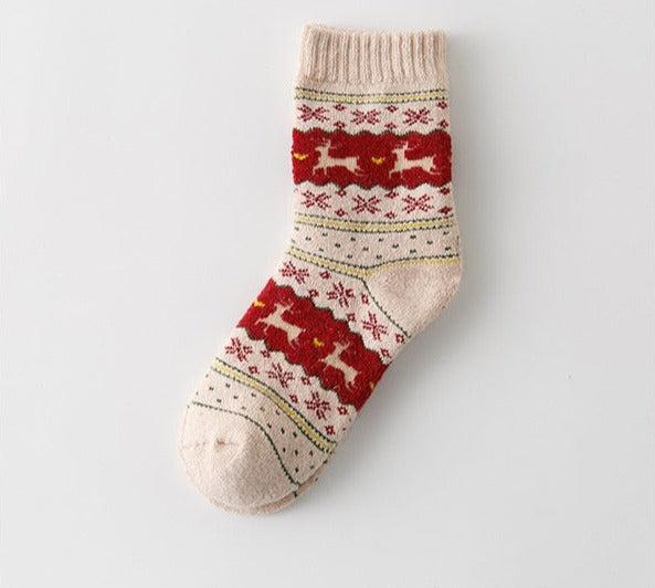 Christmas Reindeer Socks