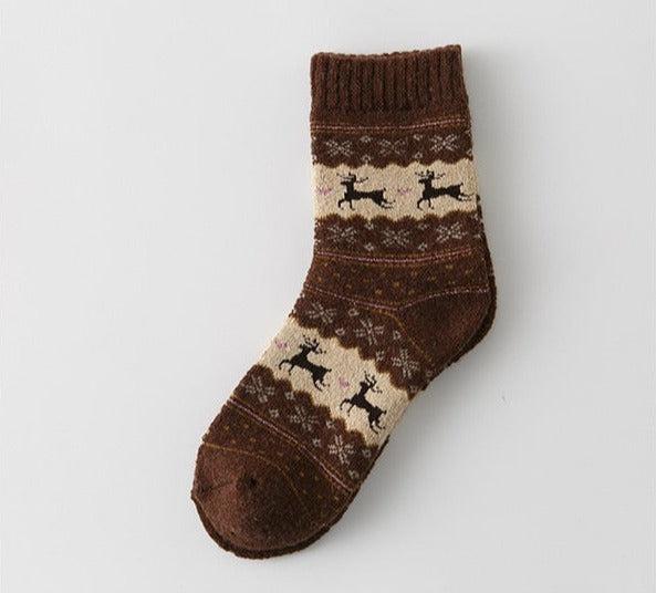 Christmas Reindeer Socks