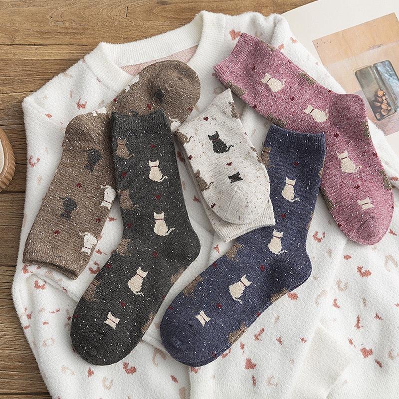 Cotton Cat Socks