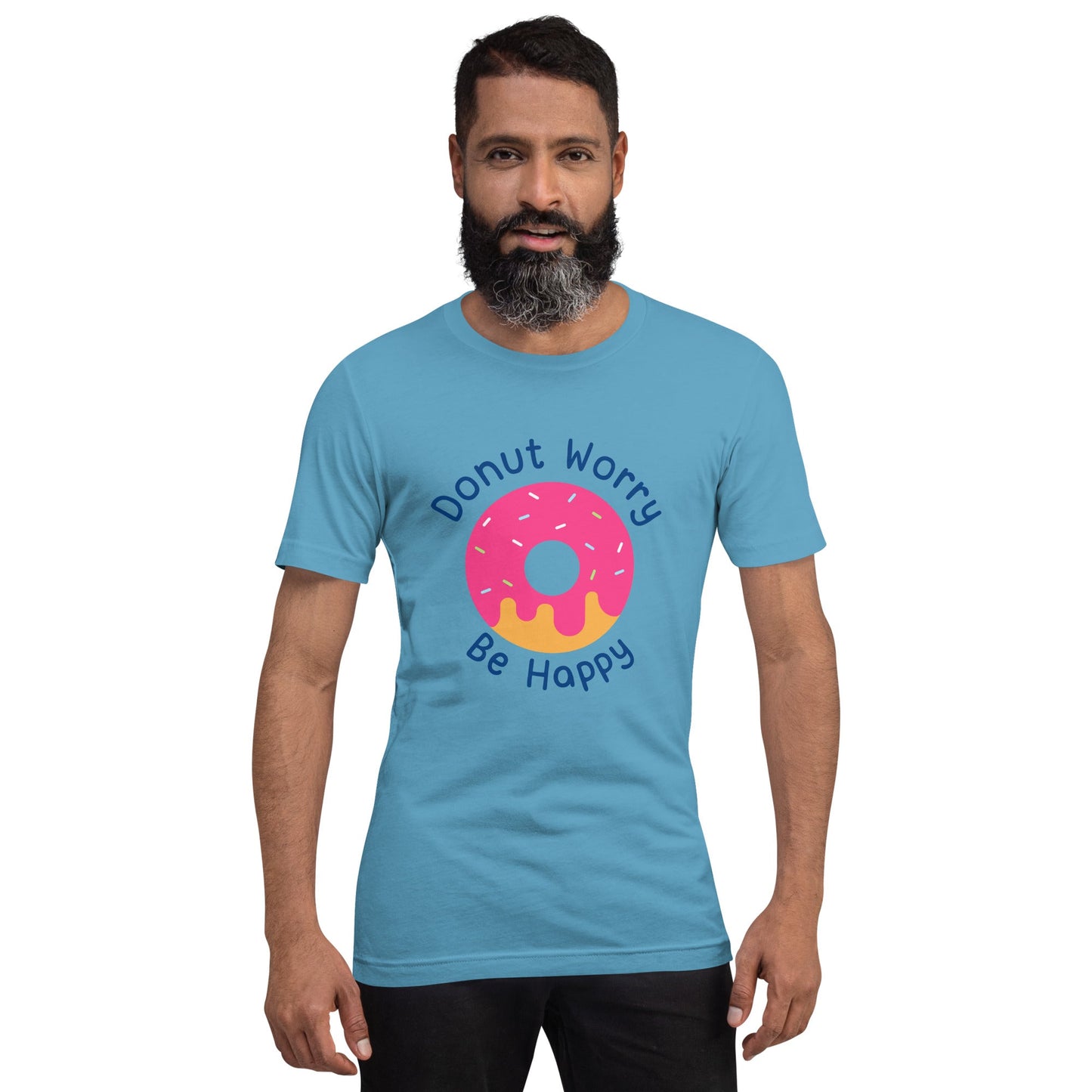 Donut Worry Be Happy Unisex T-Shirt
