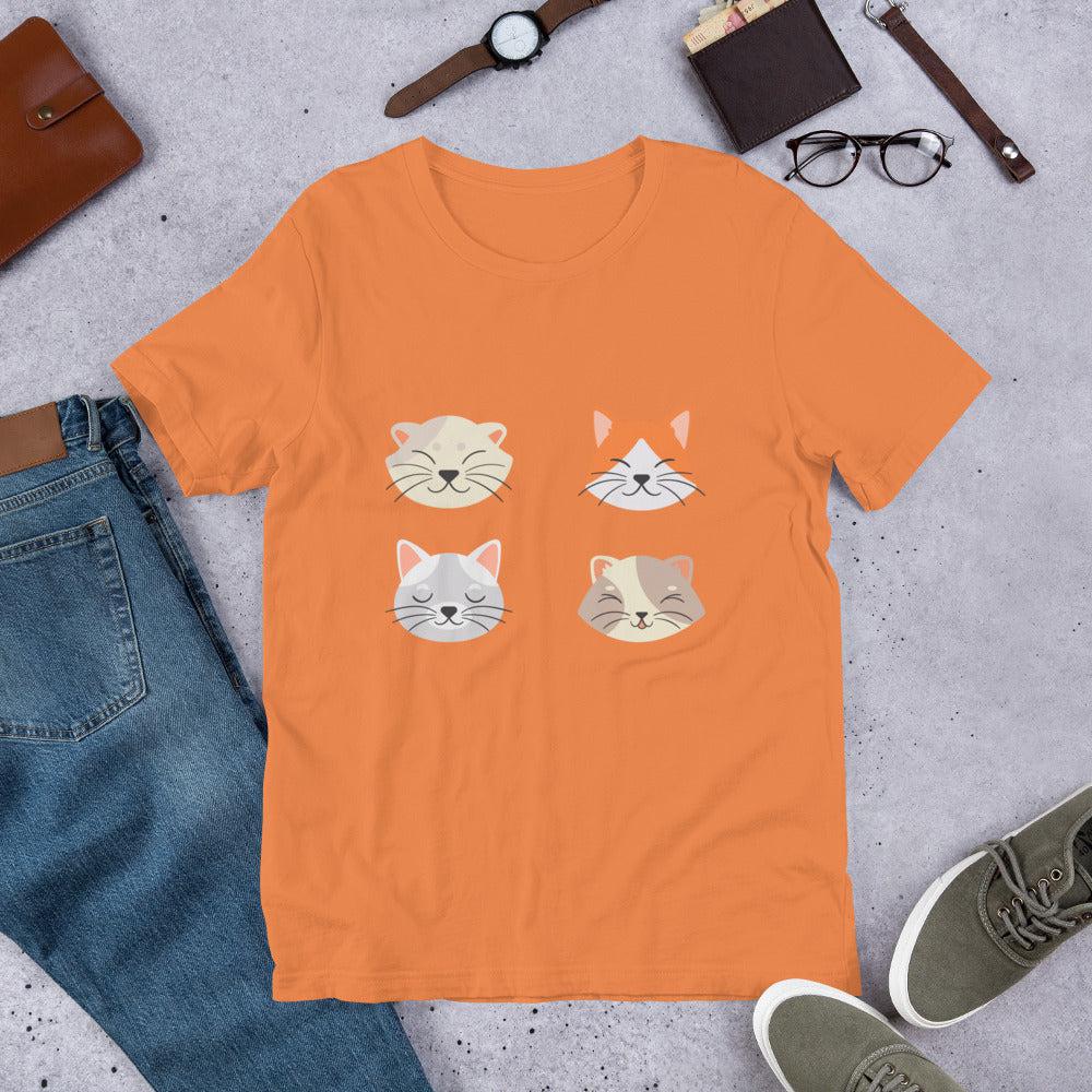 Four Cats Unisex T-Shirt