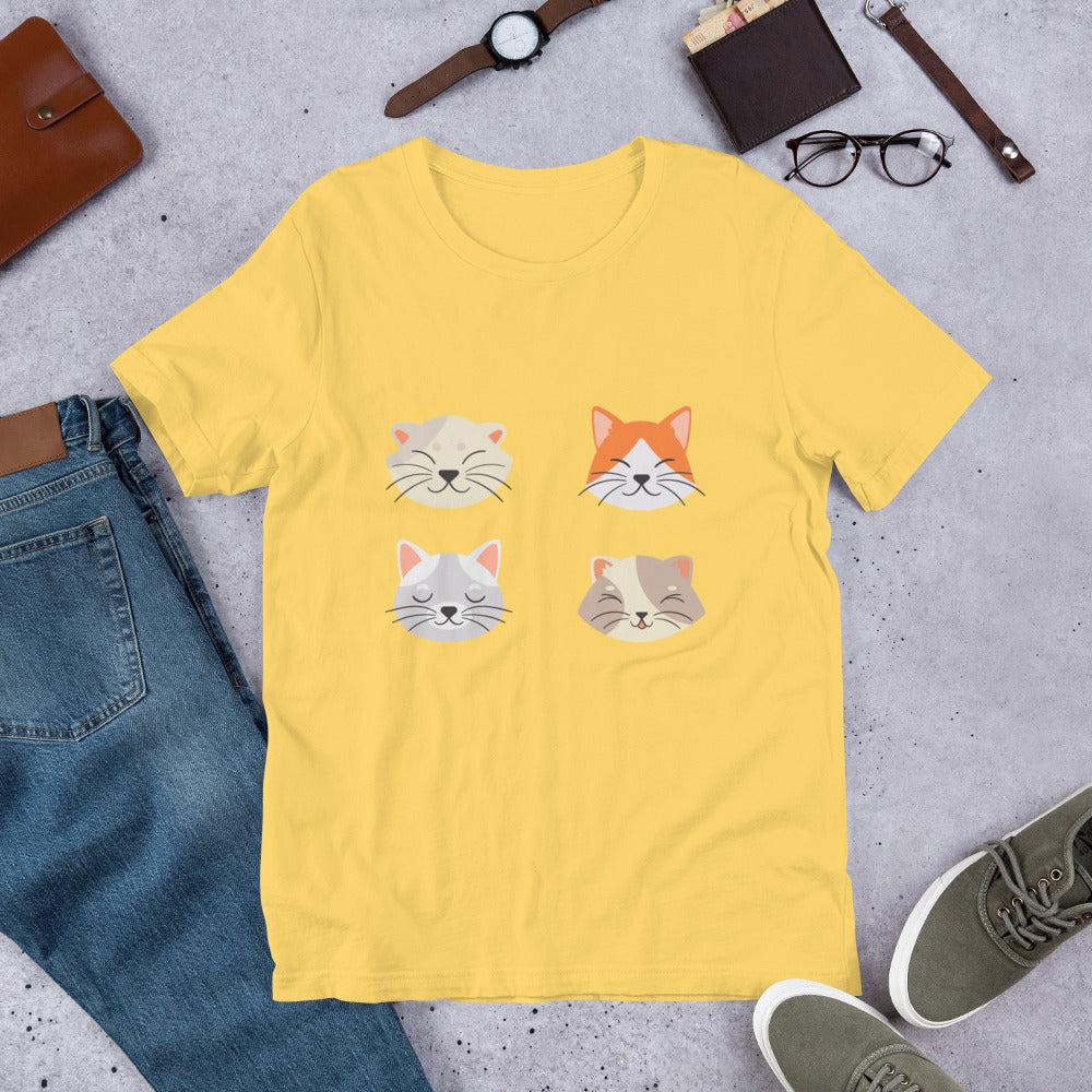 Four Cats Unisex T-Shirt