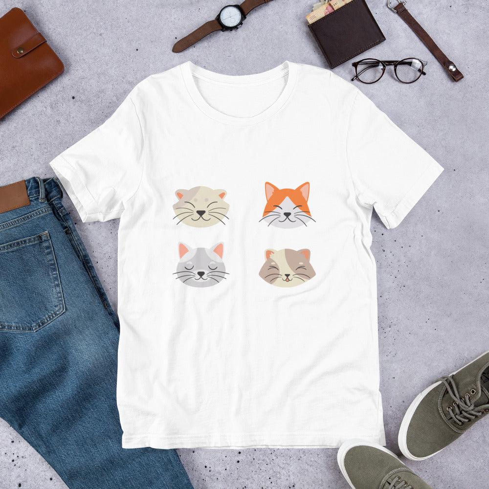 Four Cats Unisex T-Shirt