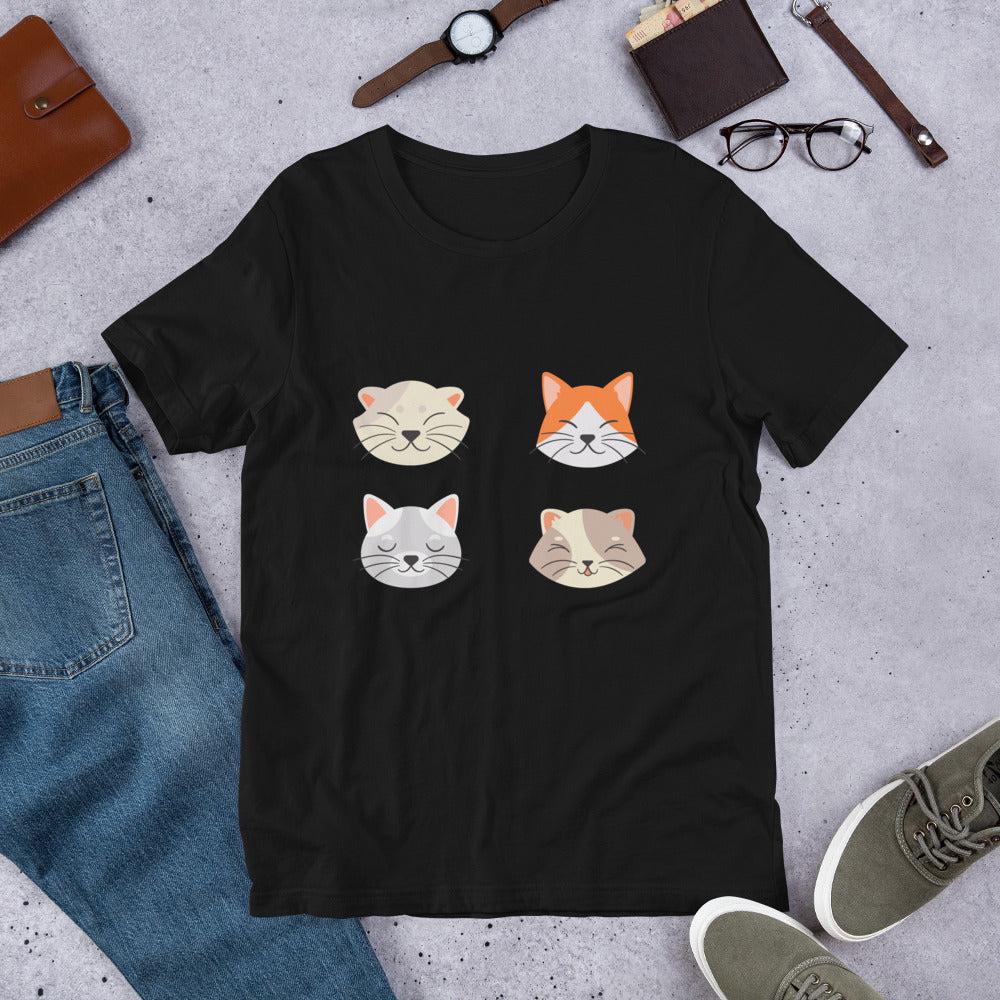Four Cats Unisex T-Shirt