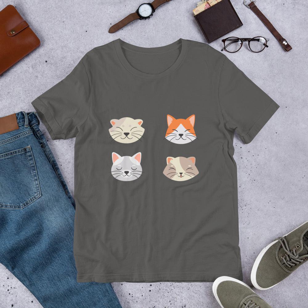 Four Cats Unisex T-Shirt