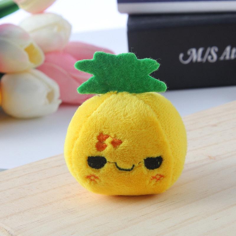 Fruit Plush Keychains