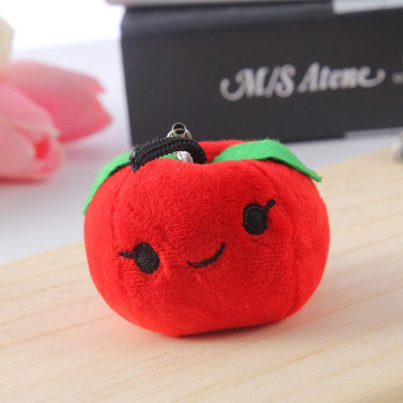 Fruit Plush Keychains