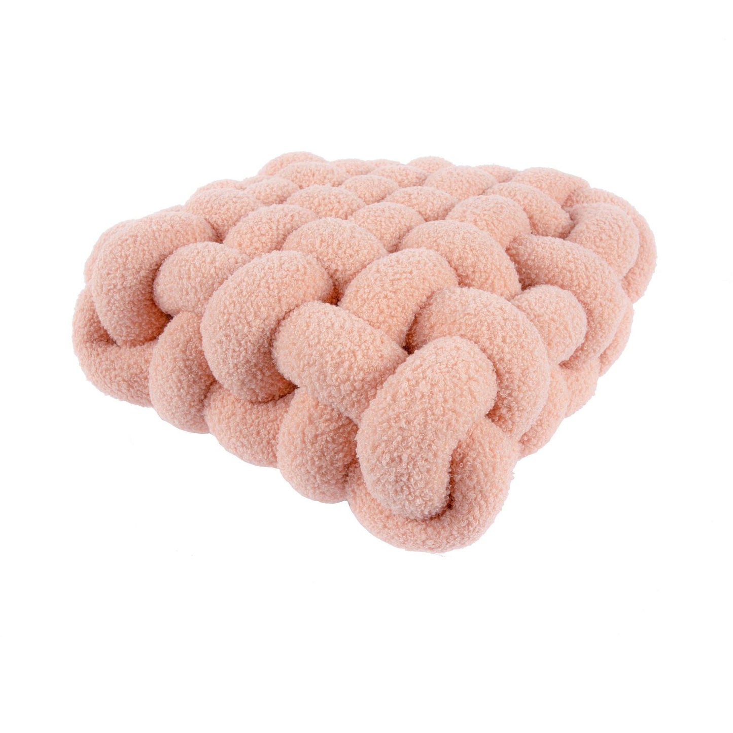 Geometric Woven Square Plush
