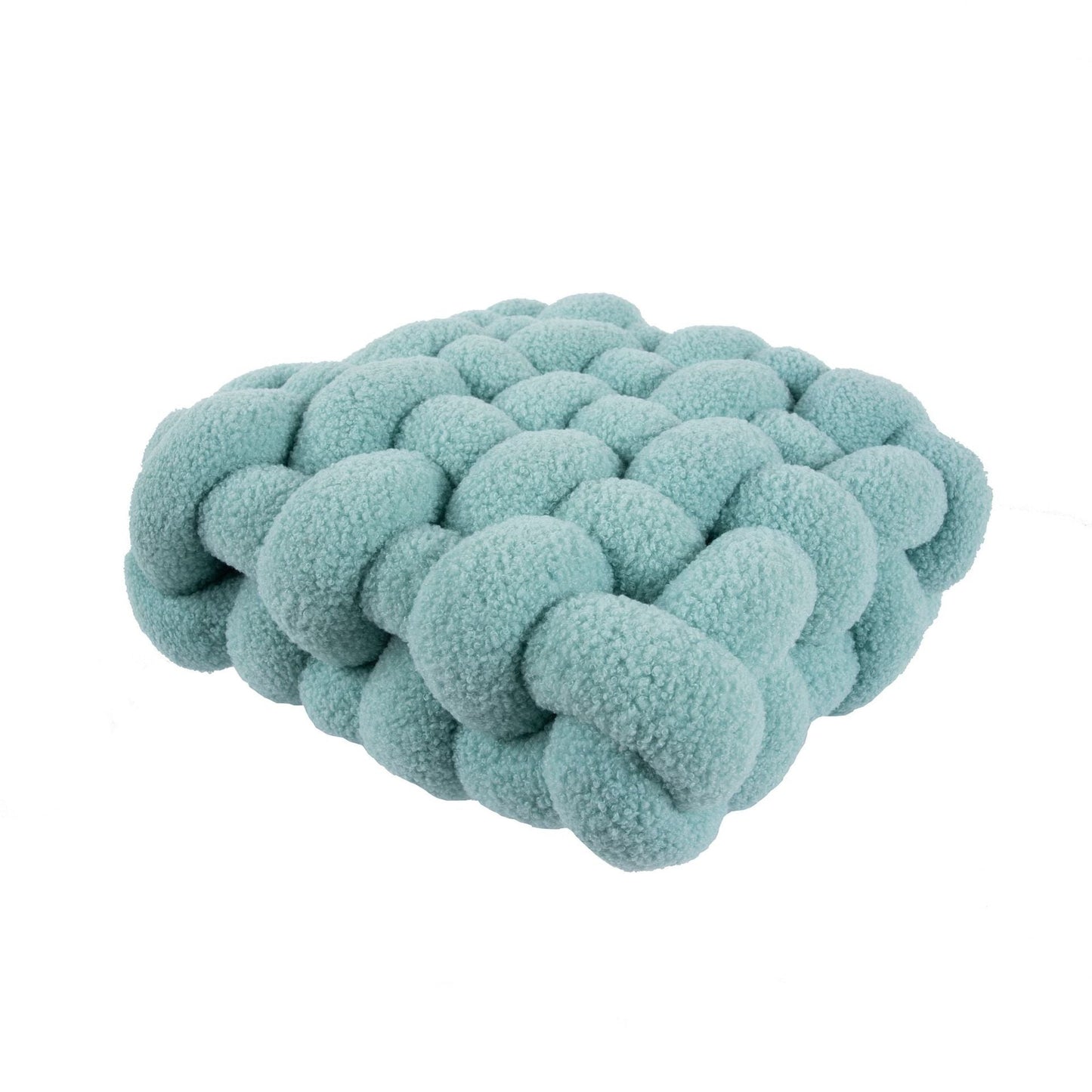 Geometric Woven Square Plush