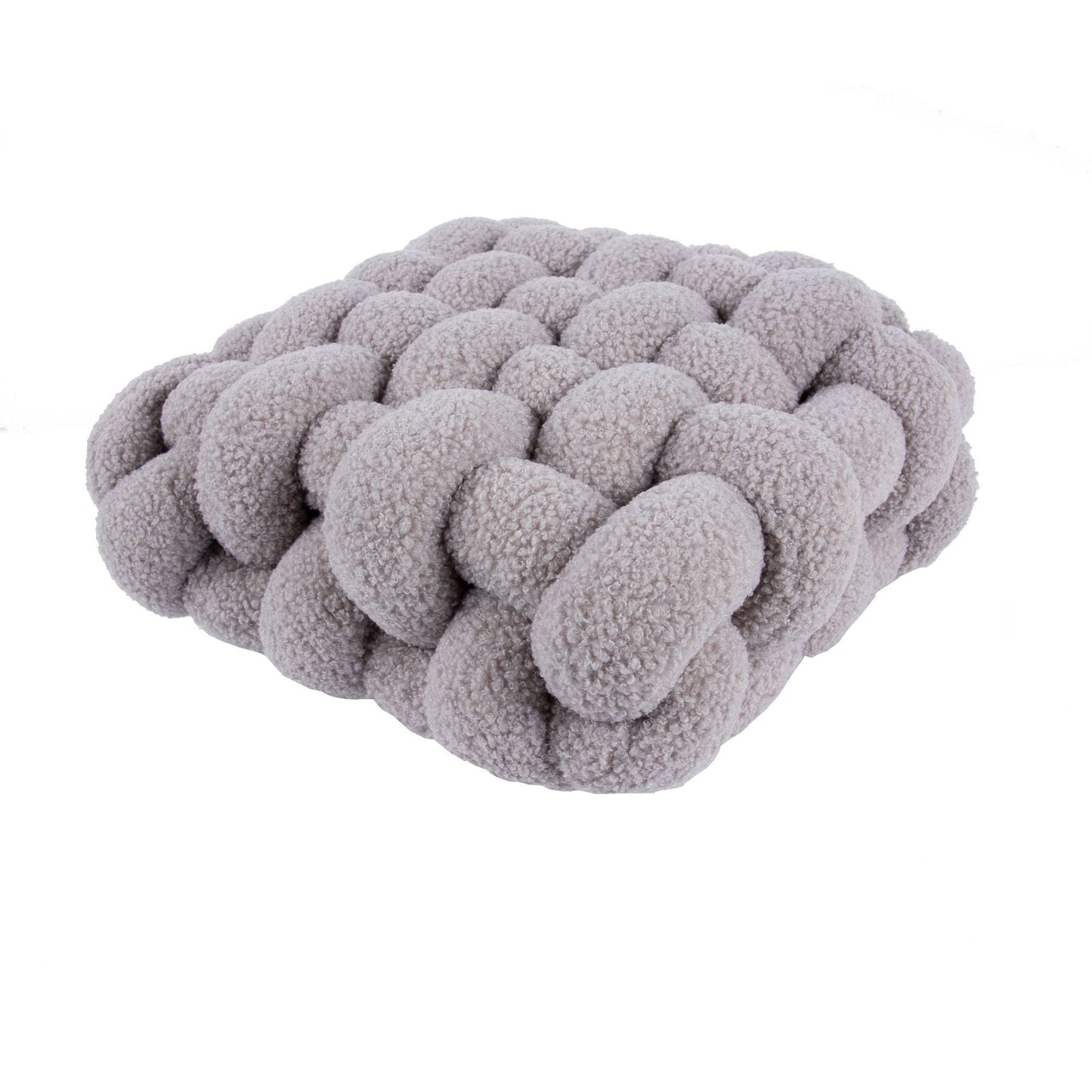 Geometric Woven Square Plush