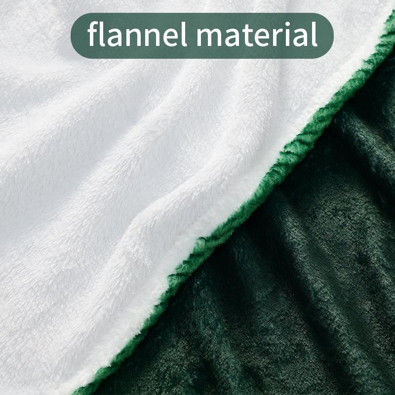 Giant Polyester Leaf Blanket