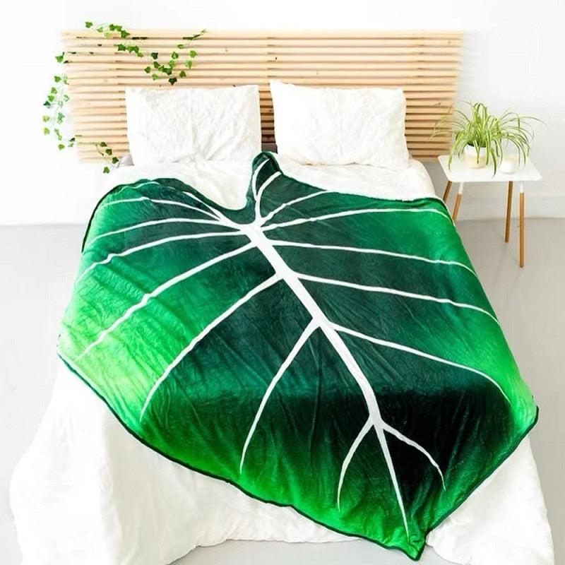 Giant Polyester Leaf Blanket
