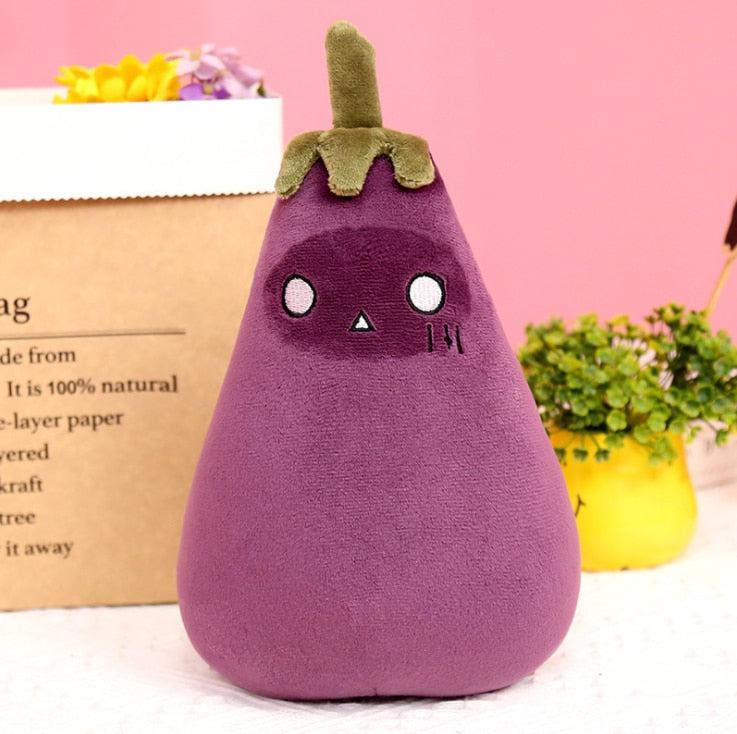 Kawaii Eggplant Plush