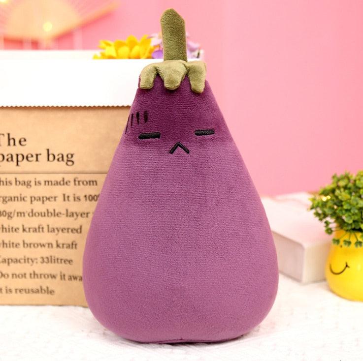 Kawaii Eggplant Plush