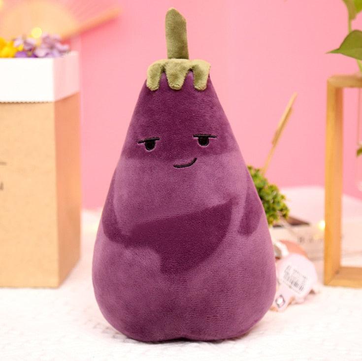 Kawaii Eggplant Plush