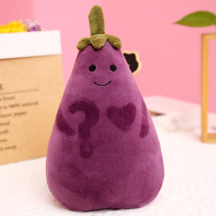Kawaii Eggplant Plush
