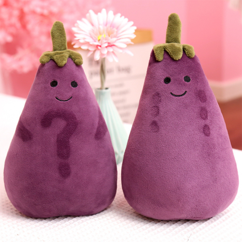 Kawaii Eggplant Plush