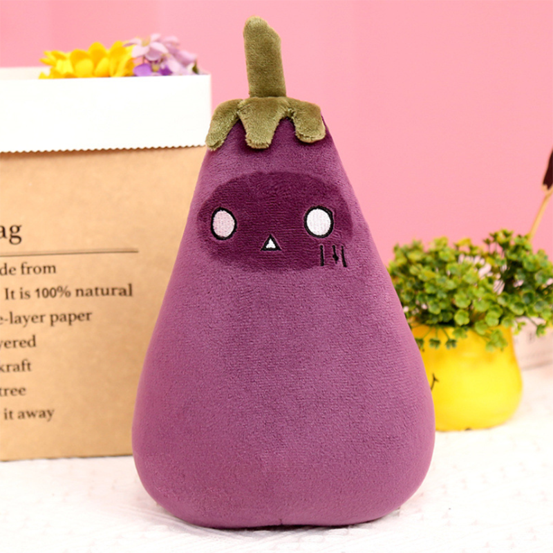 Kawaii Eggplant Plush