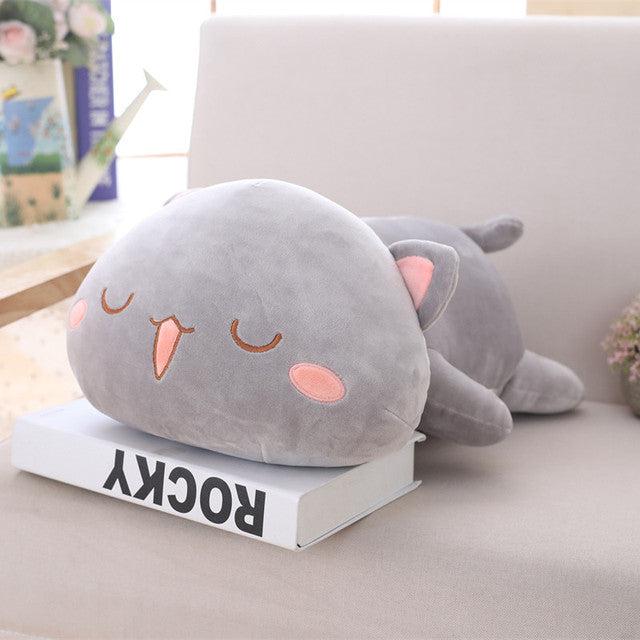 Kawaii Lying Cat Plush