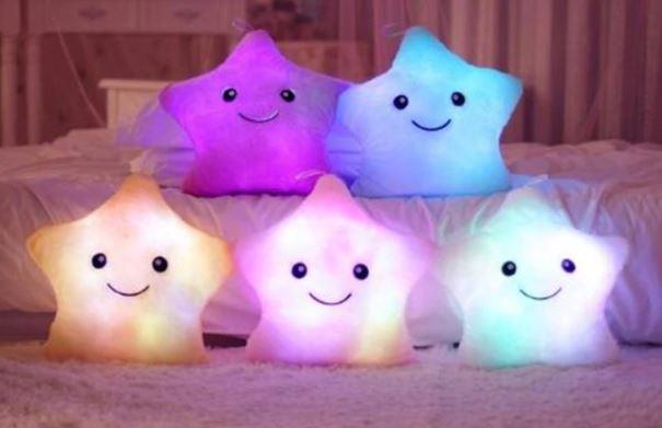Light Up LED Star & Mood Plush