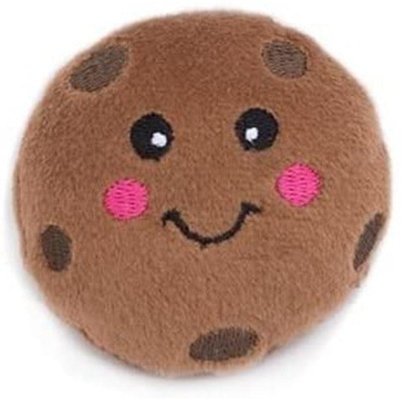 Milk & Cookies Plush Dog Toy