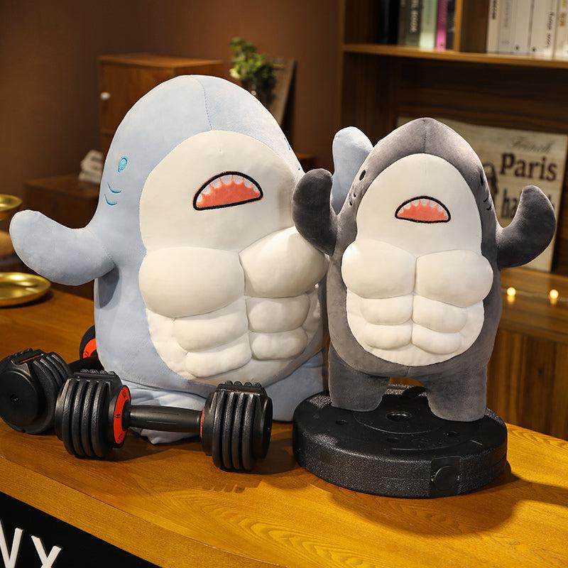 Muscle Shark Plush