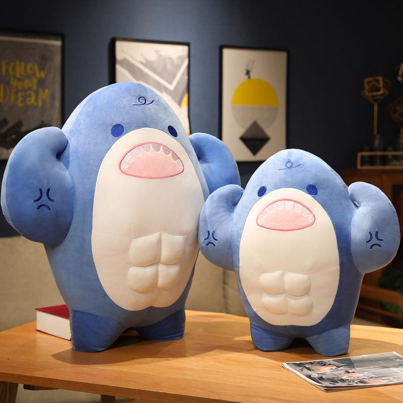 Muscle Shark Plush