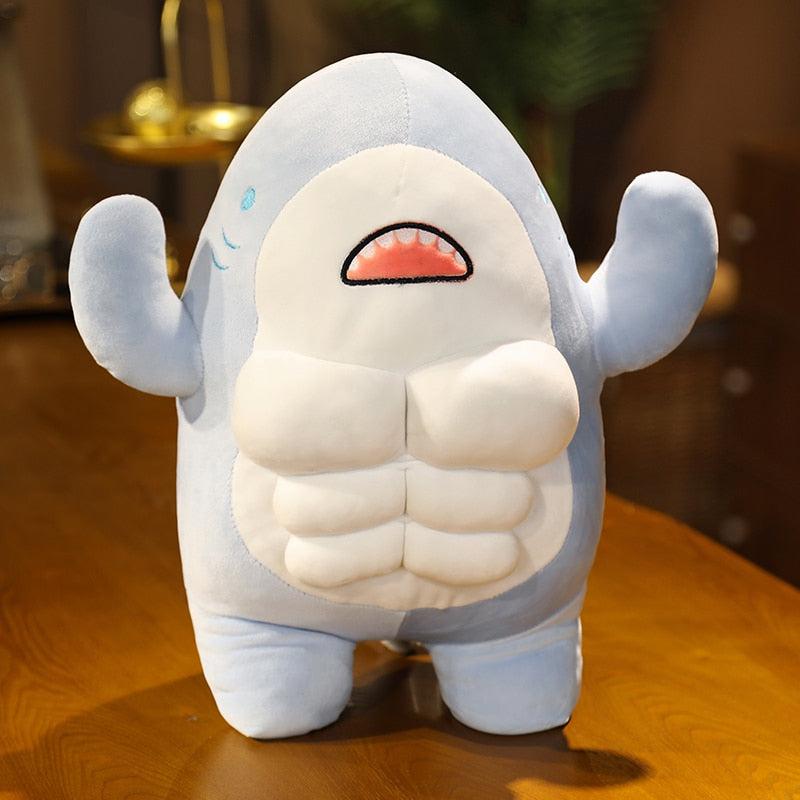 Muscle Shark Plush