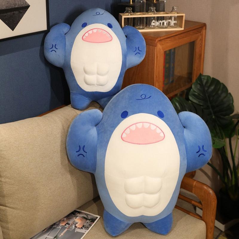 Muscle Shark Plush