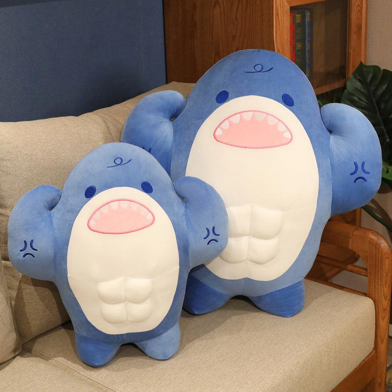 Muscle Shark Plush