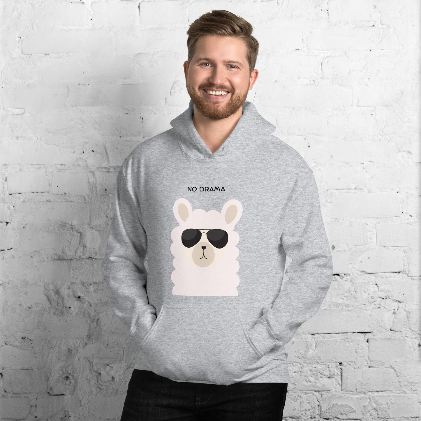 No Drama Llama Unisex Hoodie