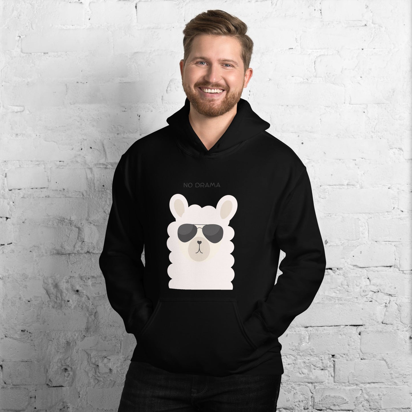 No Drama Llama Unisex Hoodie