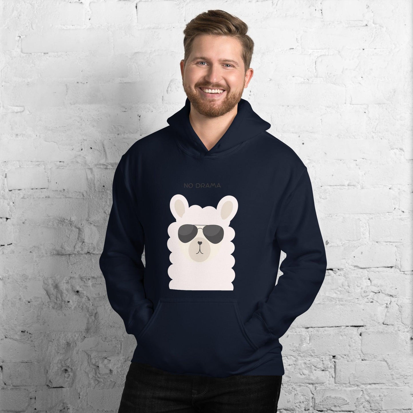 No Drama Llama Unisex Hoodie