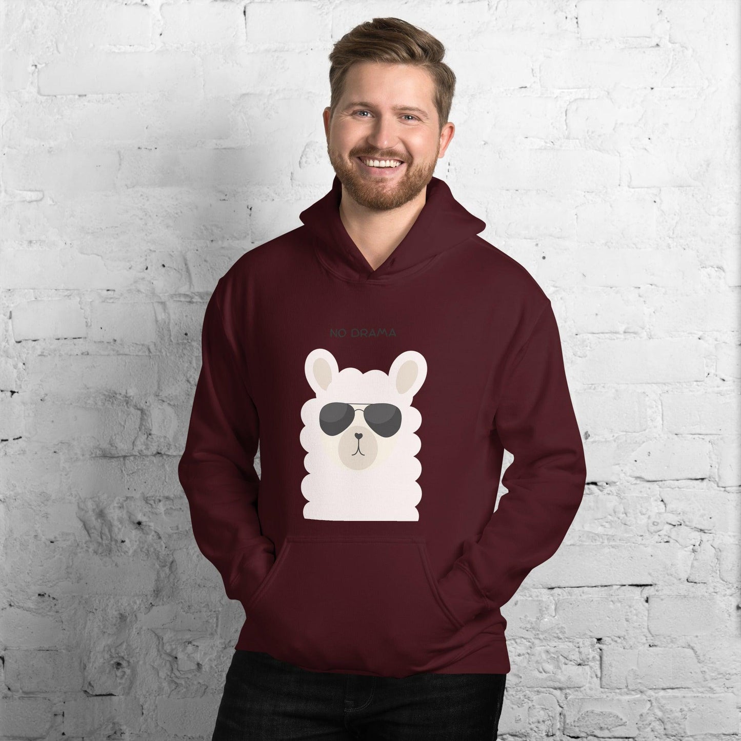 No Drama Llama Unisex Hoodie