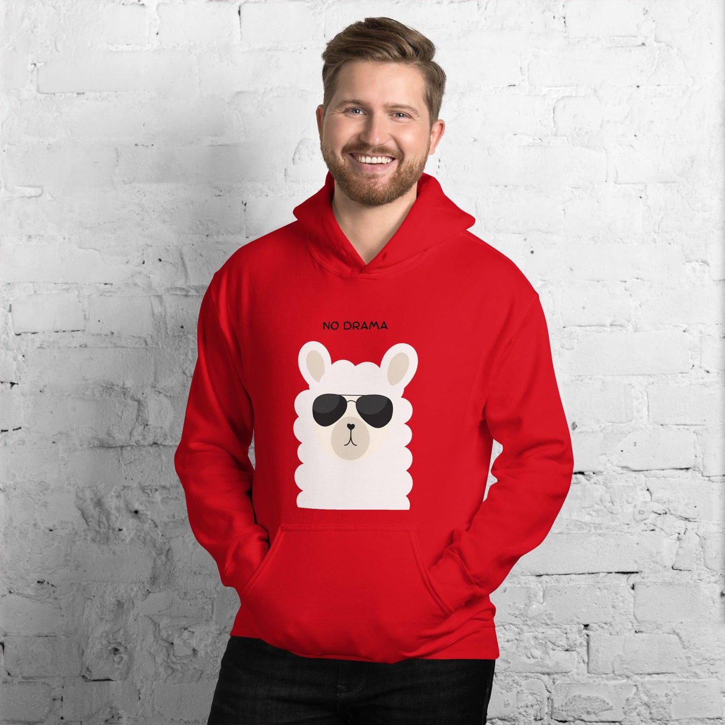 No Drama Llama Unisex Hoodie