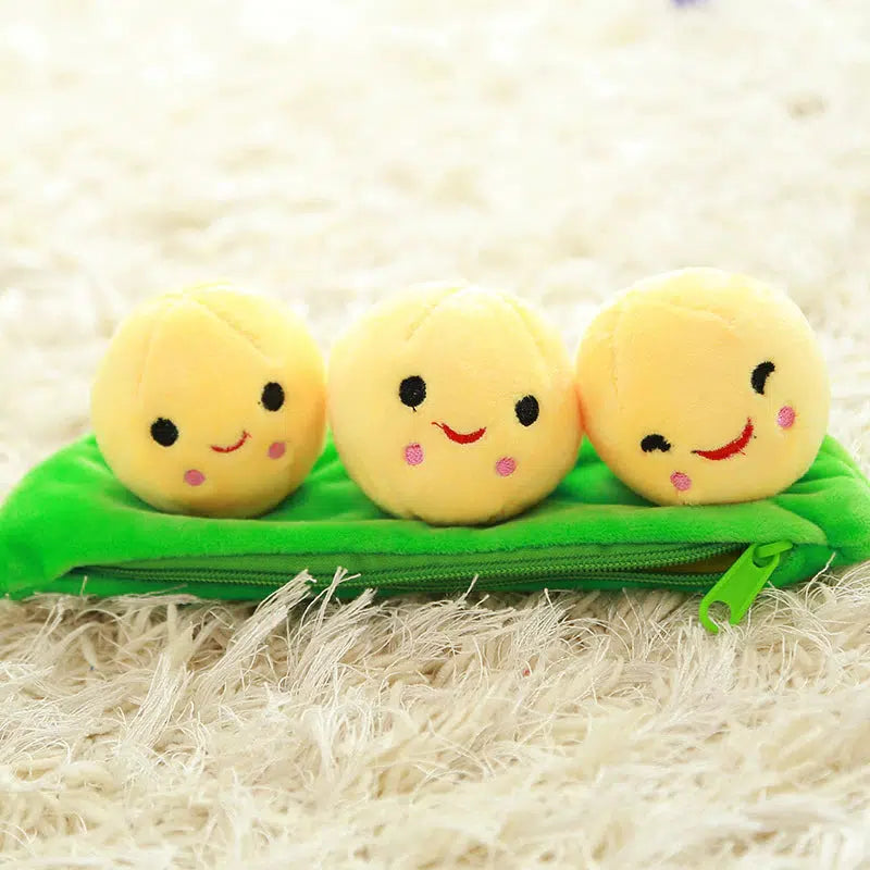 Peas in a Pod Plush Bag