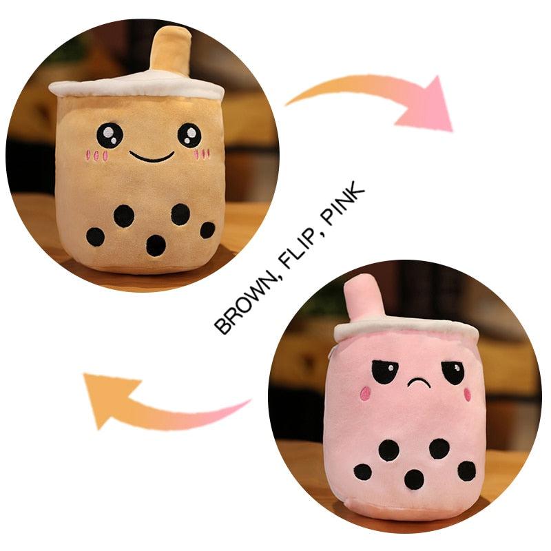 Reversible Bubble Tea Plush