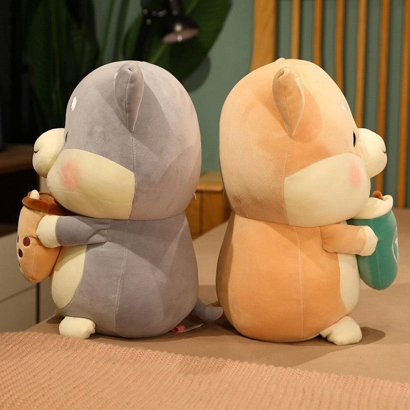 Shiba Inu Bubble Tea Plush