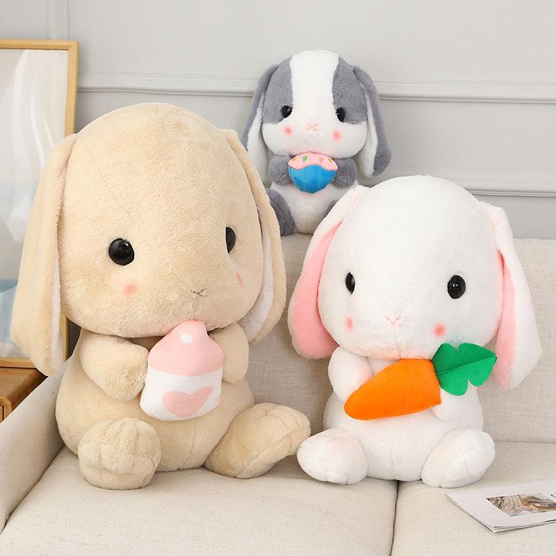 Sitting Kawaii Rabbit Plush